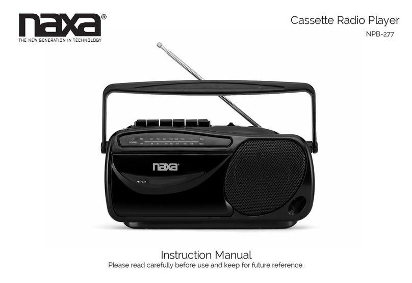 Naxa NPB-277 User manual