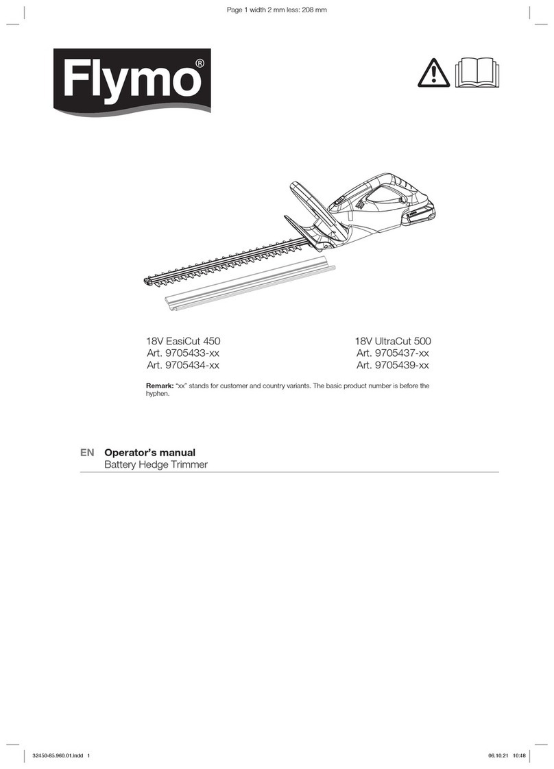 Flymo EasiCut 450 Operator's manual
