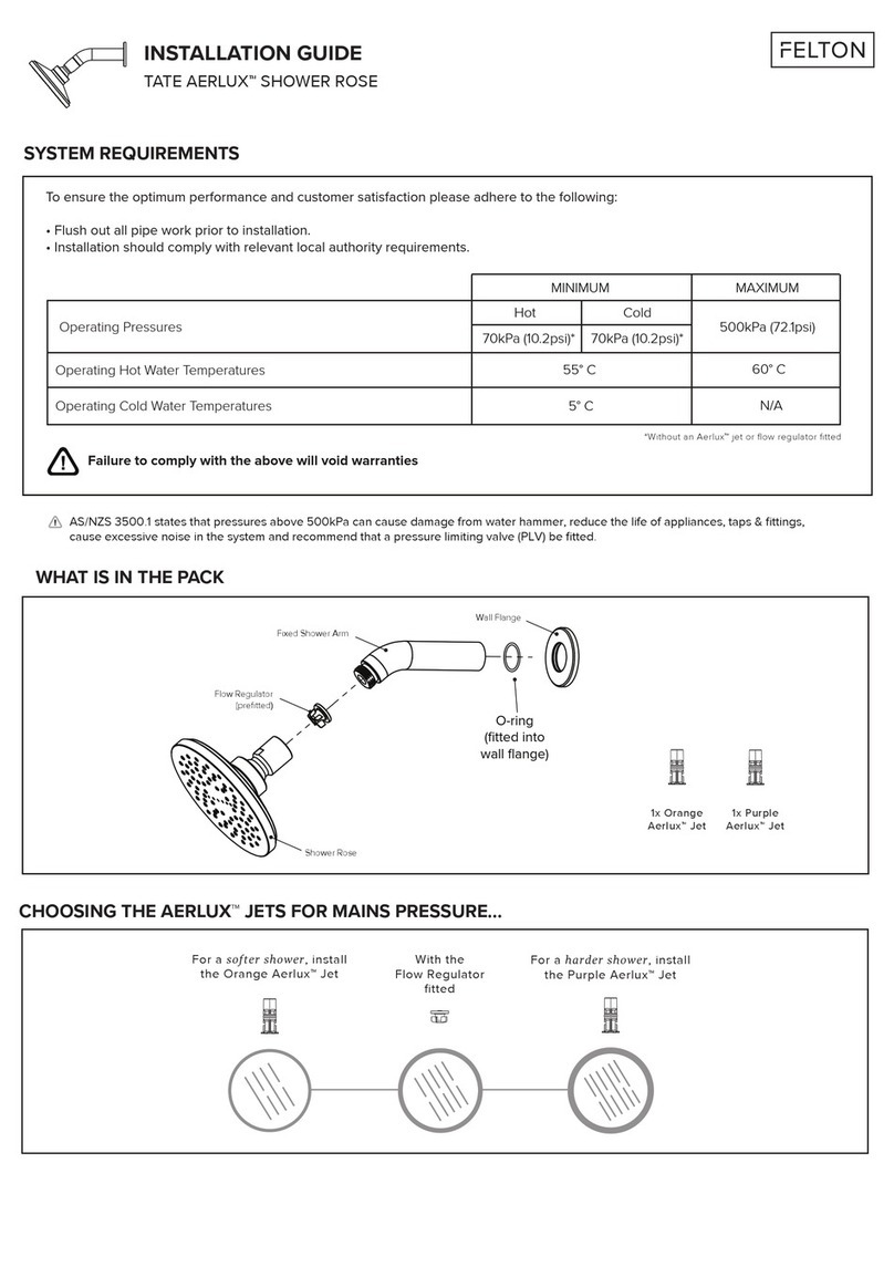 Felton AERLUX TATE User manual