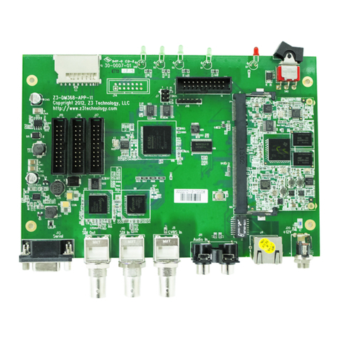 Z3 Technology DM368-SDI-RPS manual
