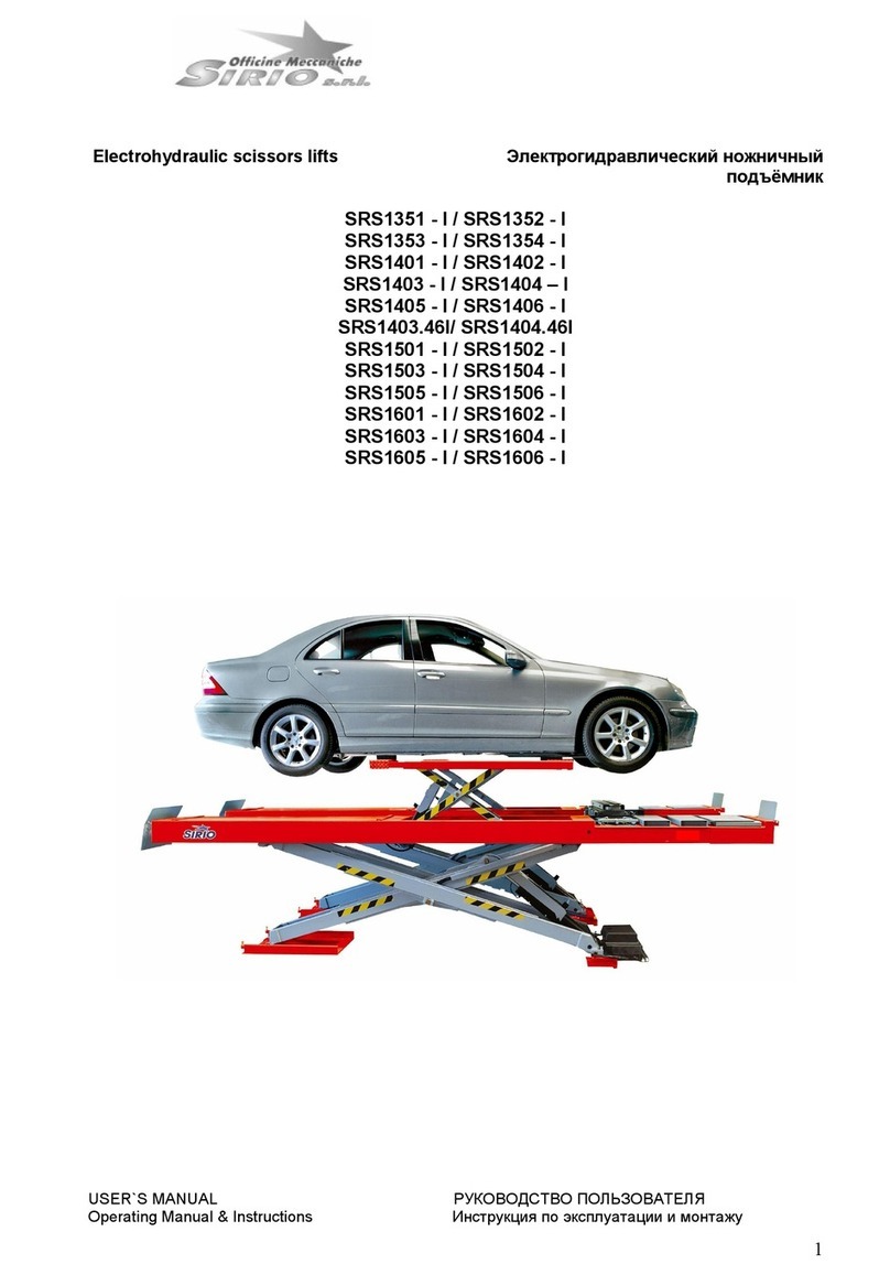 Sirio Antenne SRS1351 - I user manual