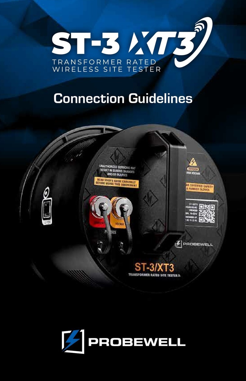 Probewell ST-3/XT3 Connection manual