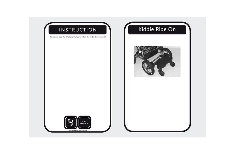 ABC Design Kiddie Ride On User manual