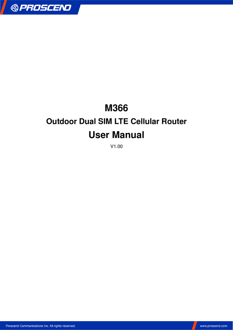 Proscend M366 user manual Proscend M366 user manual