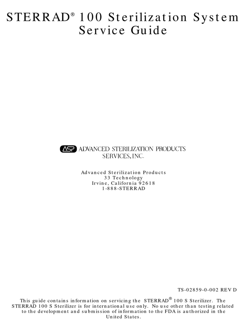 ASP STERRAD 100 Service manual