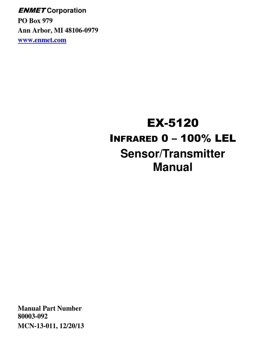 ENMET EX-5120 manual