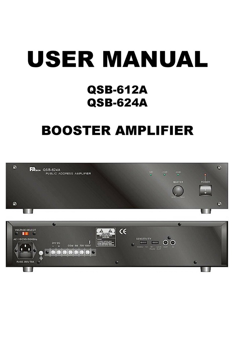 PA Tech QSB-612A user manual