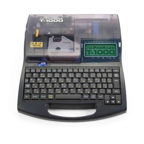 Partex ProMark T-1000 User manual