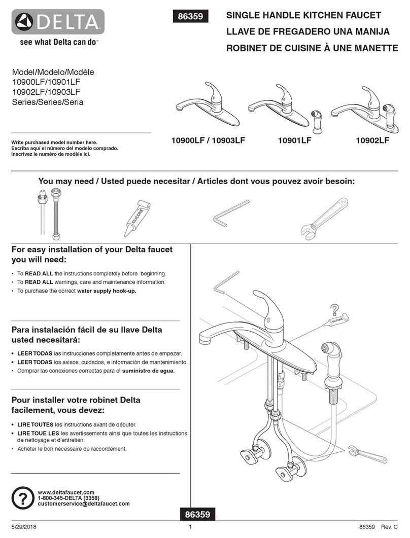 Delta 10903LF Series User manual