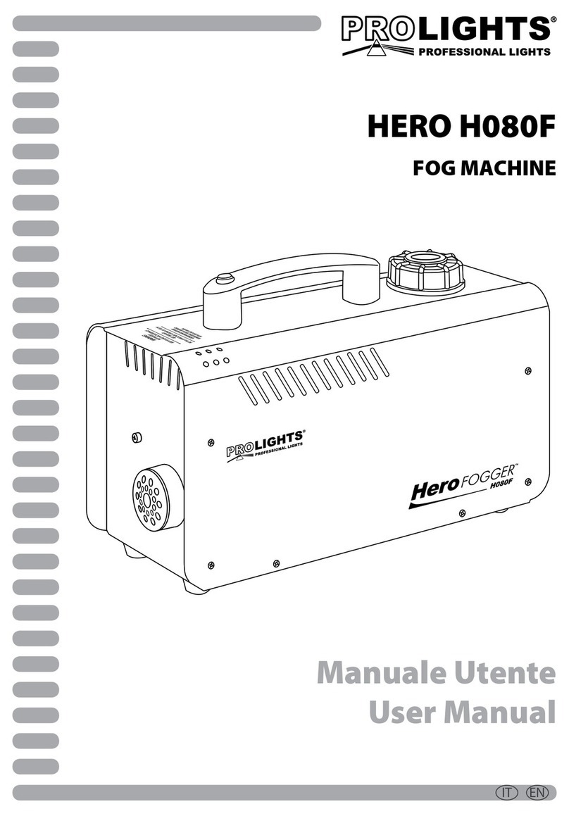ProLights HERO H080F user manual