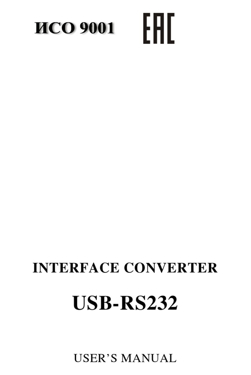 bolid USB-RS232 user manual