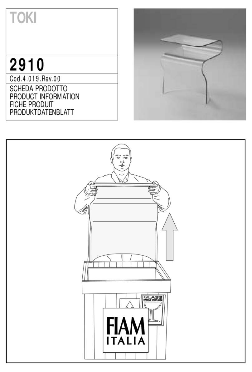 FIAM. TOKI 2910 Product information