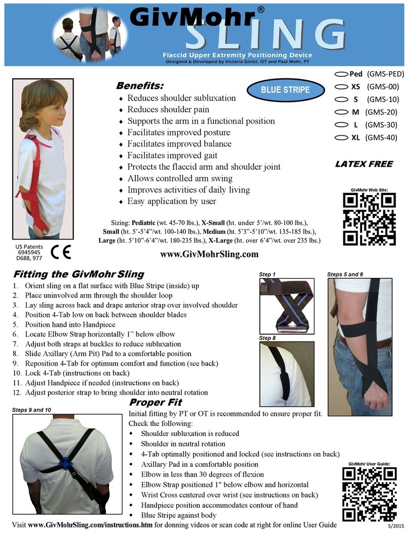 GivMohr Sling GMS-PED quick start guide