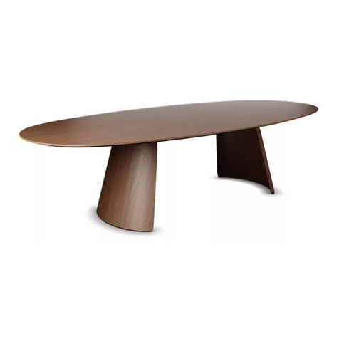 keilhauer Forsi Table User manual