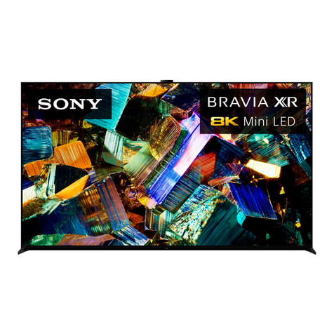 Sony BRAVIA XR-85Z9K User manual
