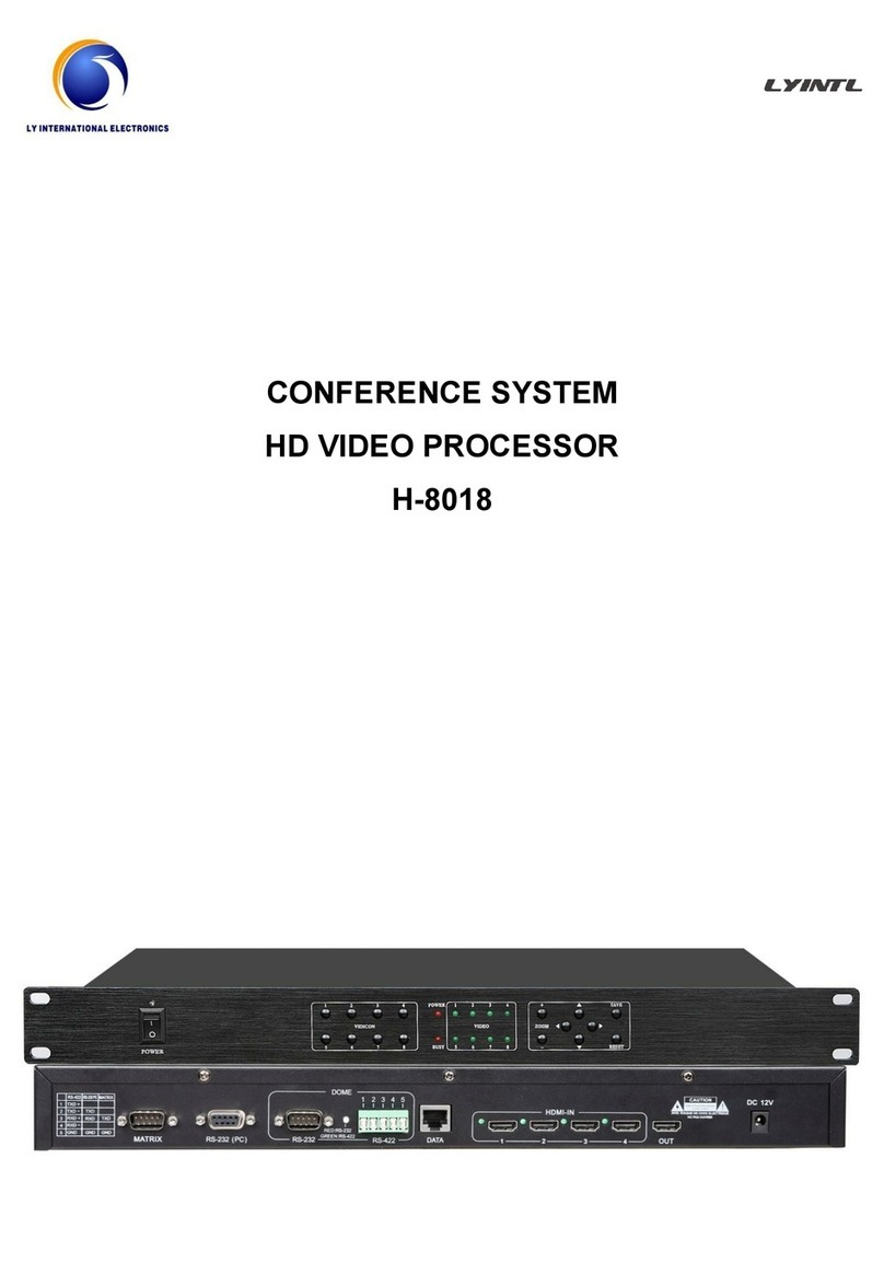 LY International Electronics LYINTL H-8018 User manual