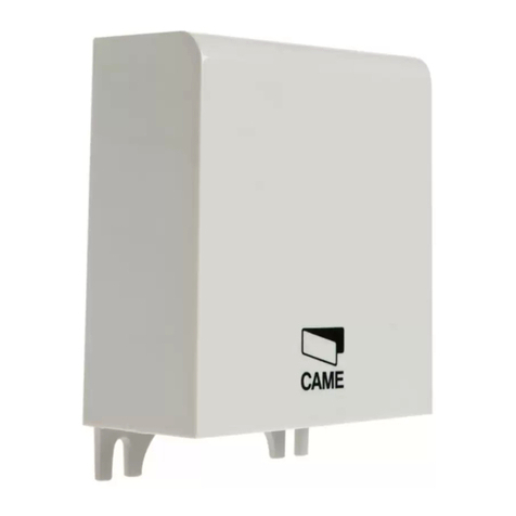 CAME RIOCT8WS User manual