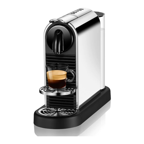 Nespresso CITIZ PLATINUM user manual