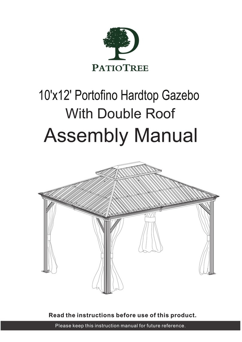 PatioTree Portofino User manual