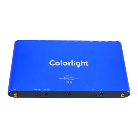 Colorlight A100 User manual