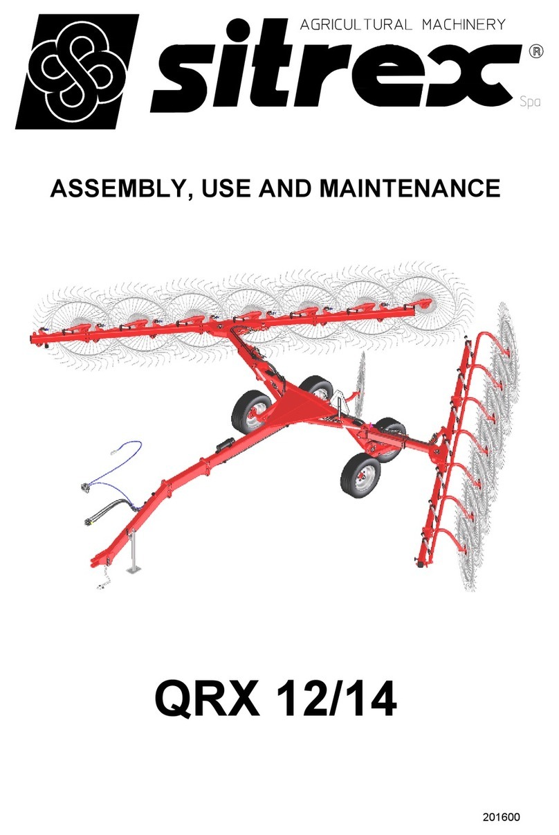 sitrex QRX 12 Quick setup guide