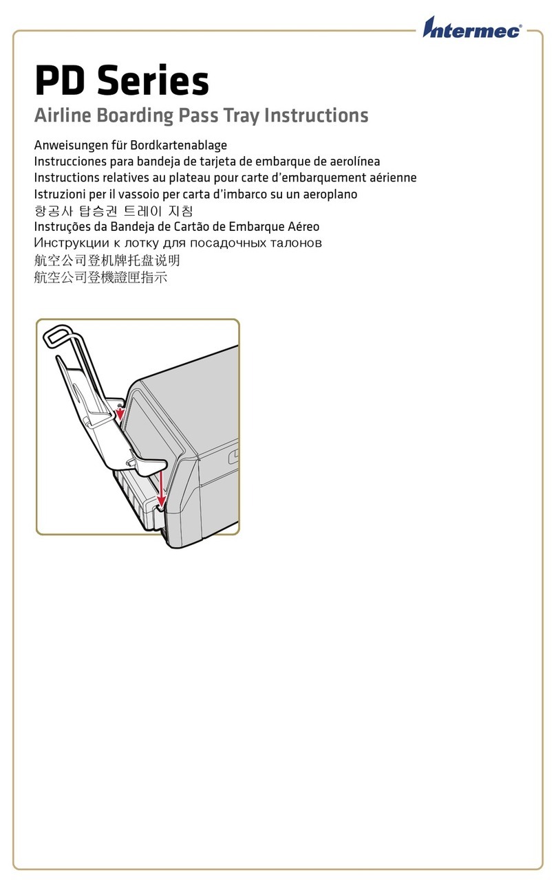 Honeywell Intermec PD Series instructions