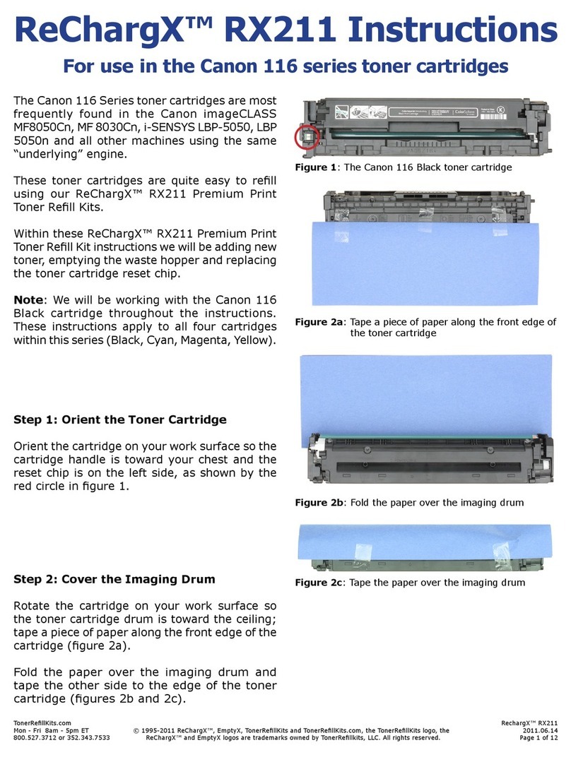 ReChargx RX211 instructions
