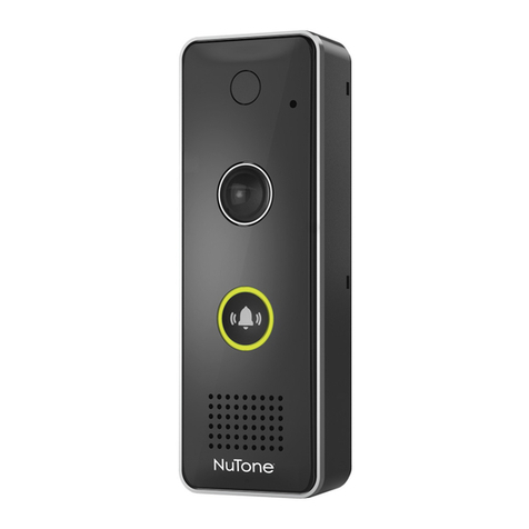 NuTone KNOCK DCAM100FM installation instructions