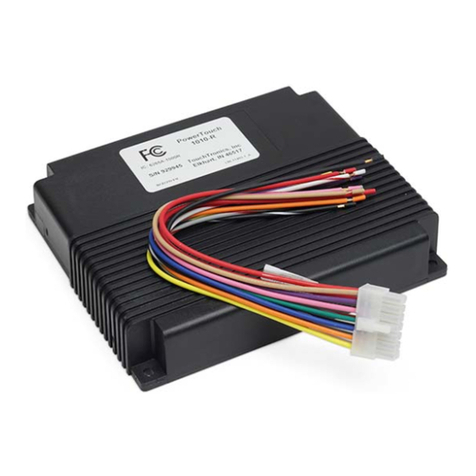 TouchTronics POWERTouch P1000 Series Service manual