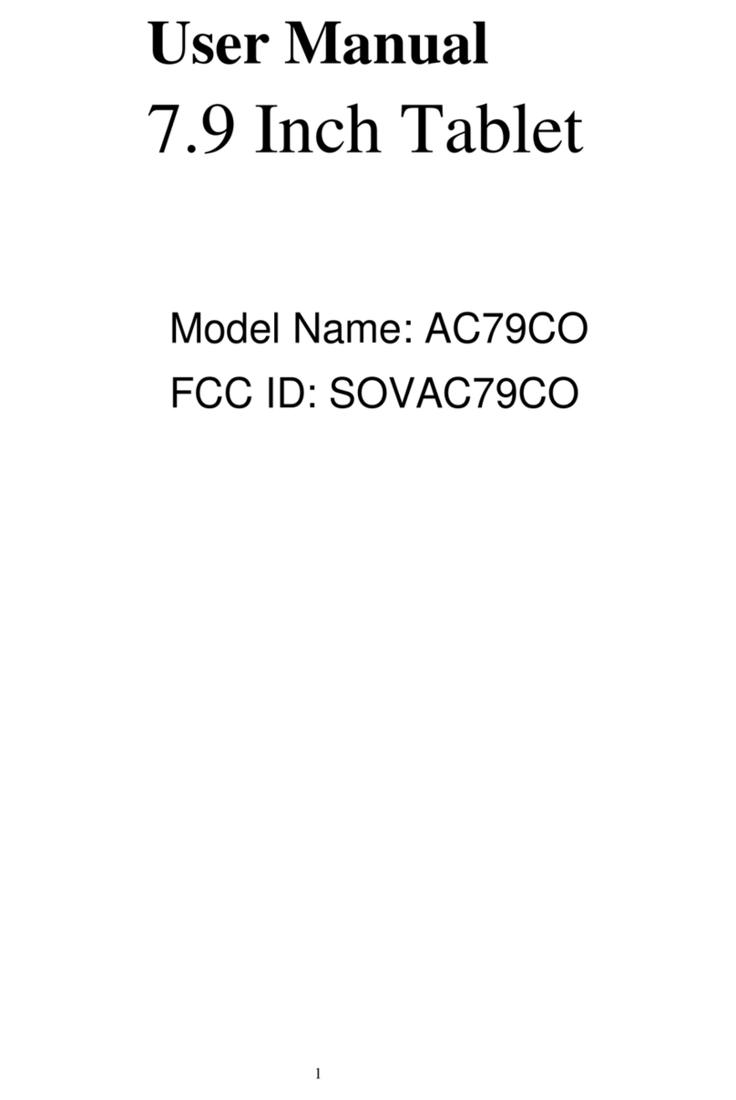Archos AC79CO User manual