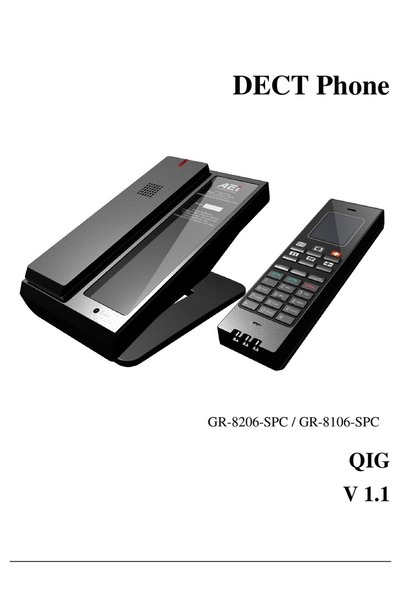 AEI COMMUNICATIONS GR-8206-SPC User manual