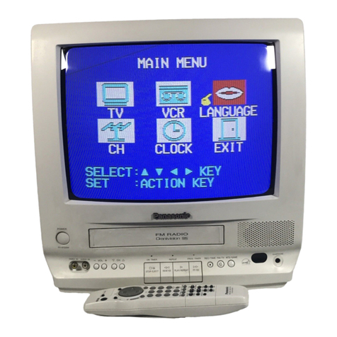 Panasonic PV-M1348 User manual Panasonic PV-M1348 User manual