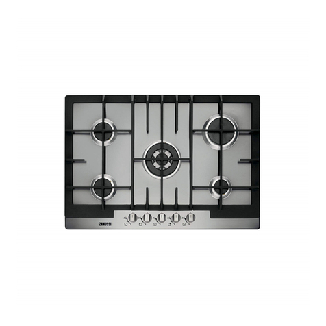 Zanussi ZGG76524 User manual
