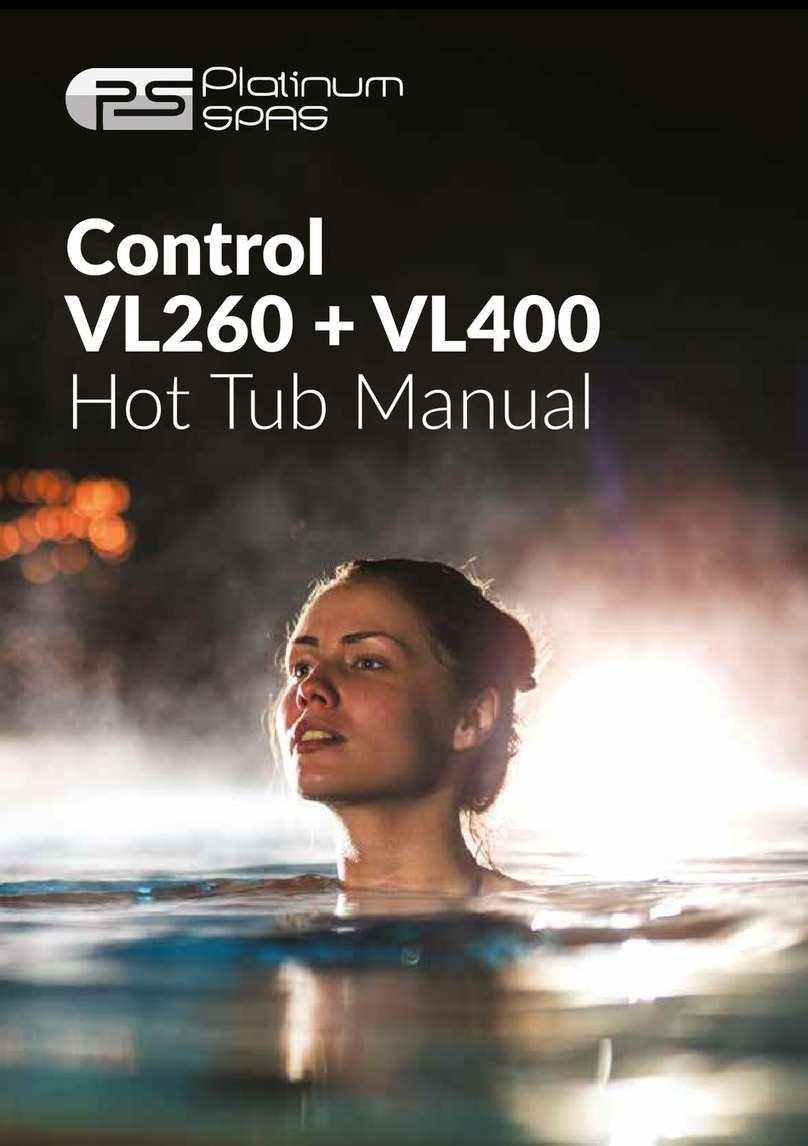 Platinum Spas VL400 manual
