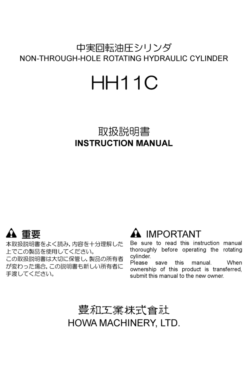 HOWA MACHINERY HH11C User manual HOWA MACHINERY HH11C User manual