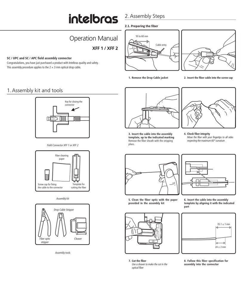 Intelbras XFF 1 Operation manual