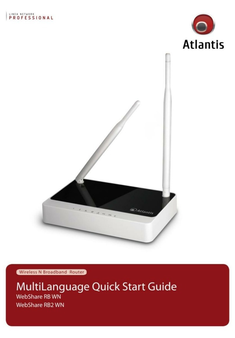 Atlantis MultiLanguage A02-RB2-WN User manual