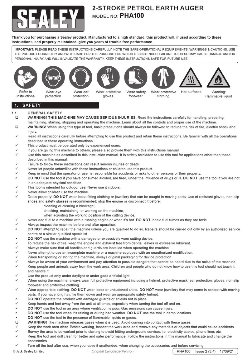 Sealey PHA100 instructions