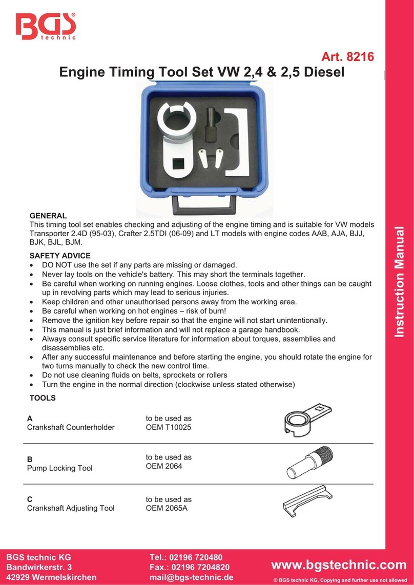 BGS technic 8216 User manual