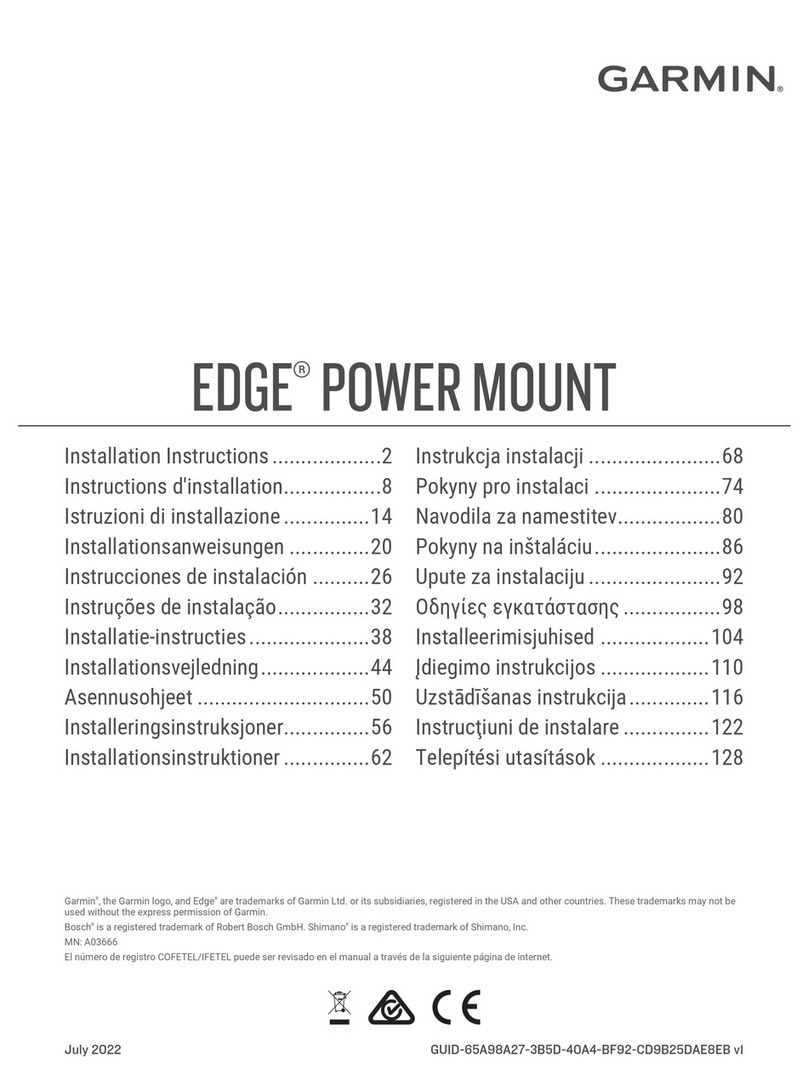 Garmin Edge User manual
