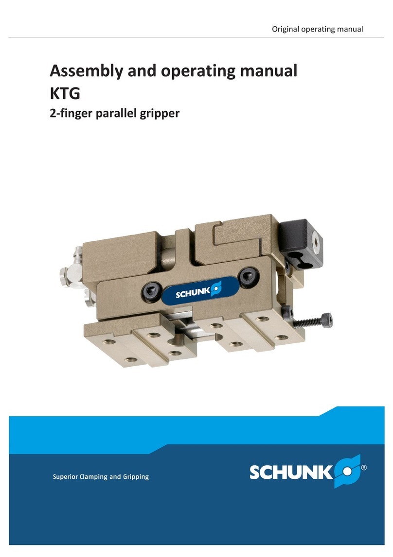 SCHUNK KTG User instructions