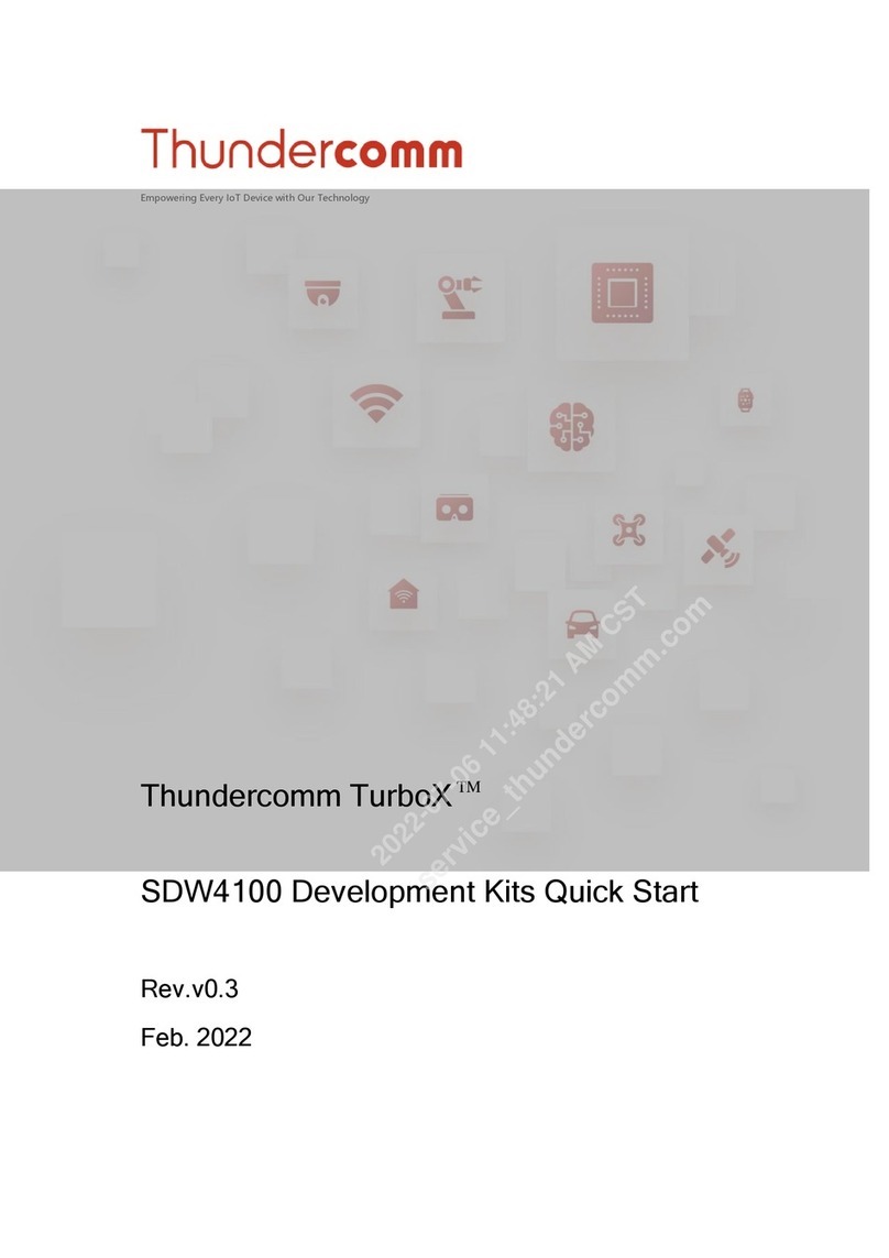 Thundercomm TurboX SDW4100 User manual