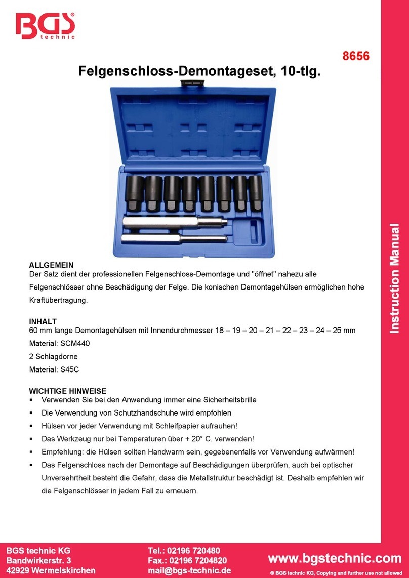 BAS technic 8656 User manual