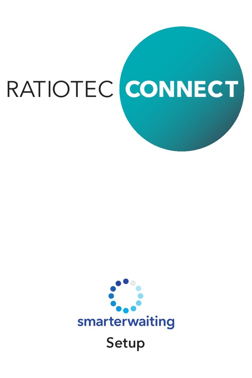 ratiotec CONNECT smarterwaiting User manual