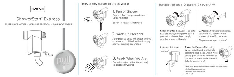 Evolve ShowerStart Express quick guide