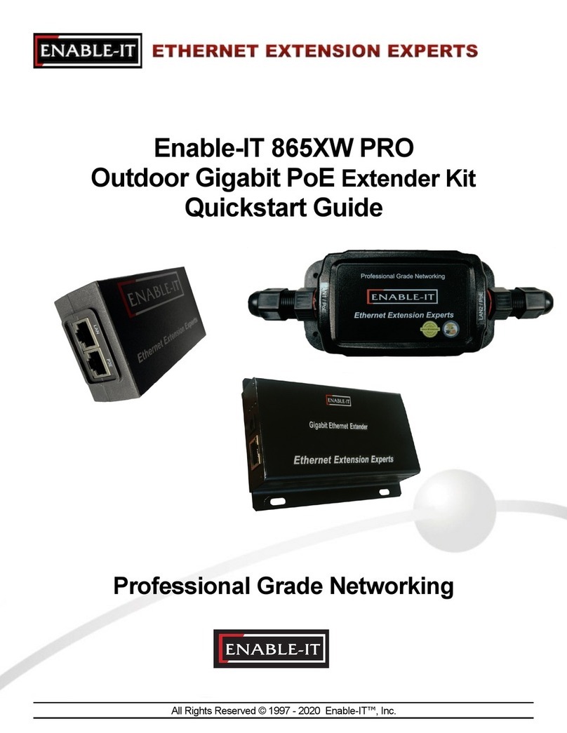 Enable-IT 865XW PRO User manual