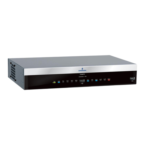 Emerson Lumity XWEB5000 PRO Installing and operating instructions
