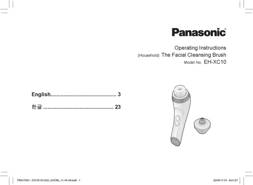 Panasonic EH-XC10 User manual