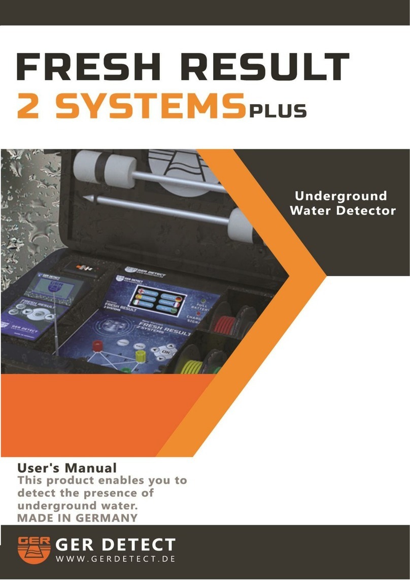 Ger Detect FRESH RESULT 2 SYSTEMS PLUS user manual