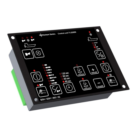 Kockum Sonics TLG2000 instruction manual